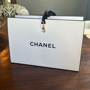 Chanel paper gift bag